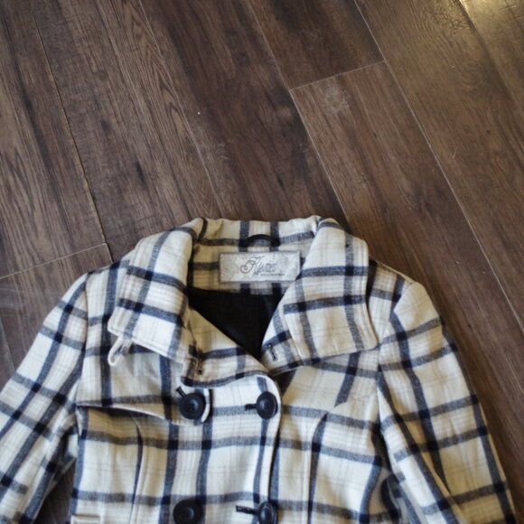 Ladies Wool Blend Kismet Plaid Jacket - Picture 3 of 4